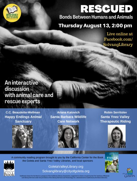 Local Animal Rescue Experts Examine Human-Animal Bonds at August 13 Virtual  Library Event | The Monarch Press