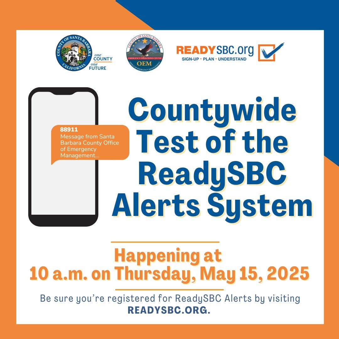 Countywide Test of the ReadySBC Alerts System | The Monarch Press